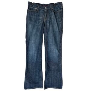 Levi’s 522 Ultra Low Boot Cut Jeans Women’s 12L W31 Dark Wash Y2K Stretch Denim